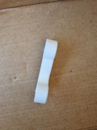 Pinze di plastica bianche