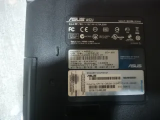 ASUS A52J Portátil Negro