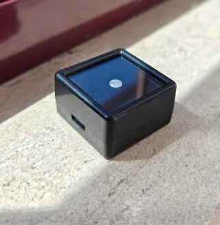 Piedra Moissanita Blanca