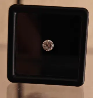 Piedra Moissanita Blanca