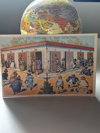 Postal Vintage Aguas de Cestona