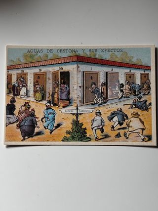 Postal Vintage Aguas de Cestona