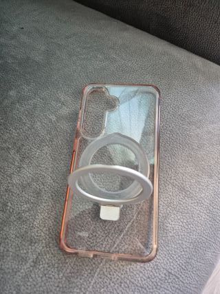 Funda Galaxy S23 Transparente con Soporte