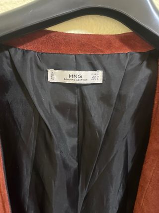 Colete/Vestido Pele Vermelho Tamanho Único