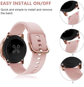 Correa Reloj 20mm Talla S Rosa Oro