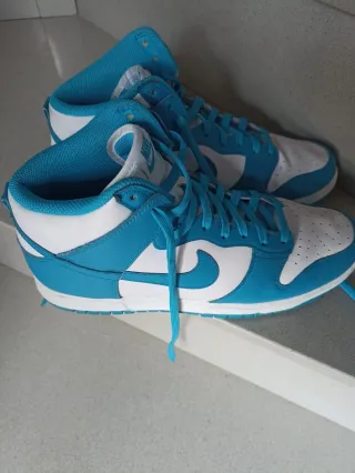 Nike Dunk High Laser Blue Talla 45.5