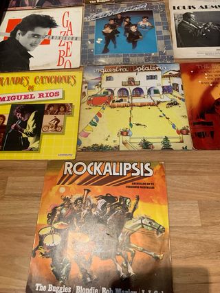 Lote Vinilos Rock Pop Compilaciones Varios Artista