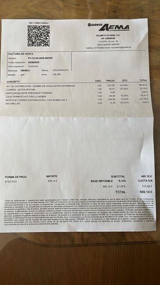 Volkswagen Golf Pegatina B 200.000 KM