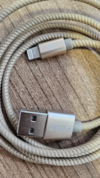 Cable Cargador iPhone Lightning USB Trenzado