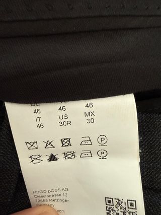 Traje Hugo Boss Gris Hombre talla 46