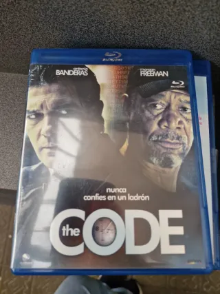 Blu-ray The Code Antonio Banderas Morgan Freeman