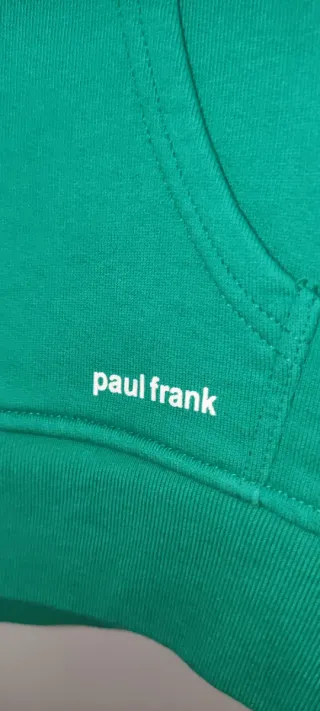 Sudadera Paul Frank Mujer XL Verde Mono