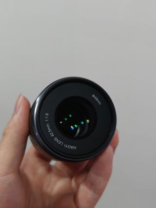 Xiaoyi 42.5mm F1.8 objetivo