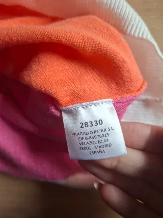 Chaqueta punto Vilagallo multicolor