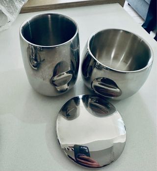 6 tazzine cucchiaini piattini zuccher lattiera AMC