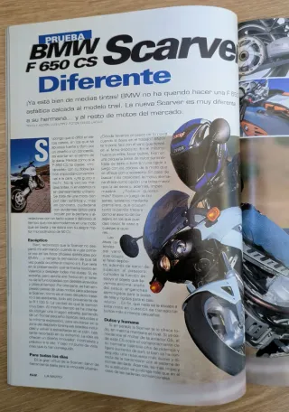 Revista LA MOTO N° 141. Año 2002