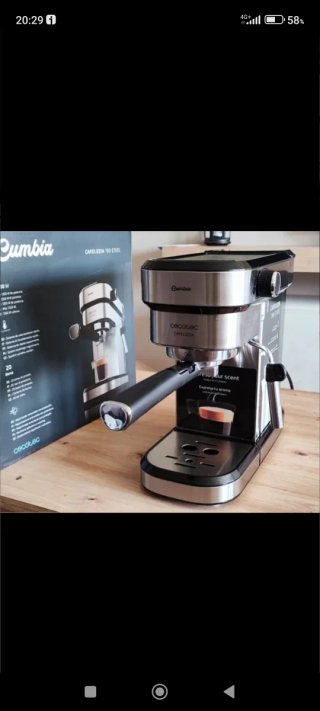 Cafetera Cecotec cafelizzia 790 Steel