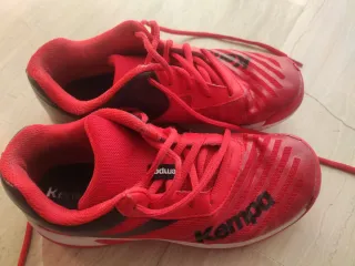 Zapatillas Balonmano Kempa Rojas Talla 36