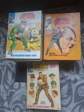Vértice Sargento Furia,23 Cómics