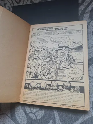 Vértice Sargento Furia,23 Cómics