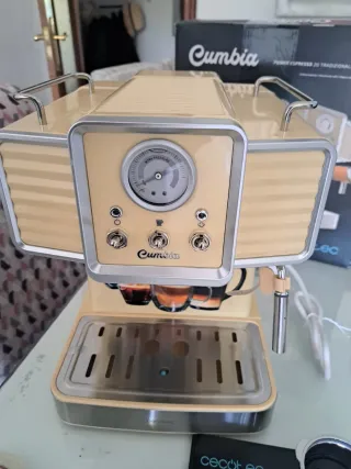 Cecotec Cafetera Express Power Espresso 20 Amarill