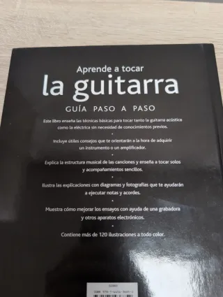 Libro Aprende a tocar la guitarra