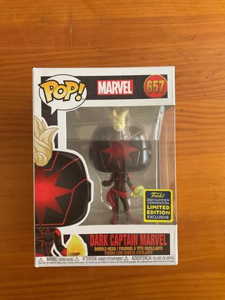 Funko Pop Marvel Dark Captain Marvel 657