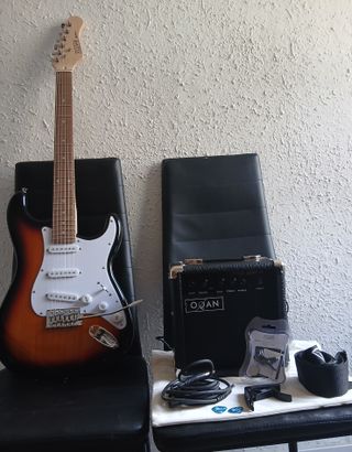 Guitarra eléctrica Sunburst