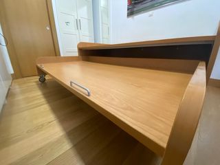 Cama nido de madera con cajones