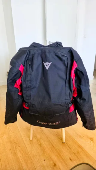 Chaqueta Moto Dainese Negra y Roja