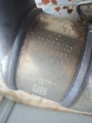 Filtro Partículas,catalizador DPF FAP Audi VW