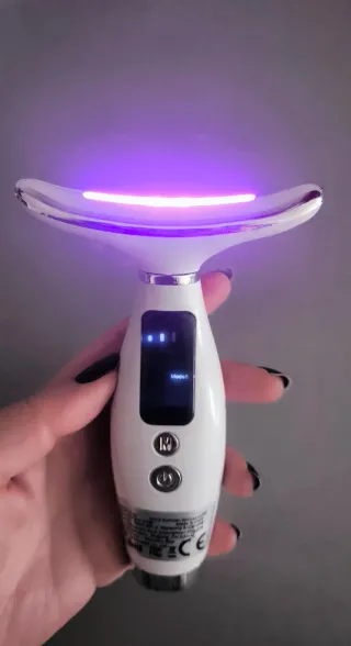 Masajeador vibrante Facial y Cuello 7 Modos Nuevo