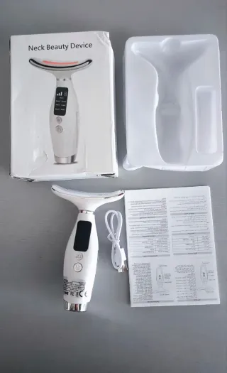 Masajeador vibrante Facial y Cuello 7 Modos Nuevo