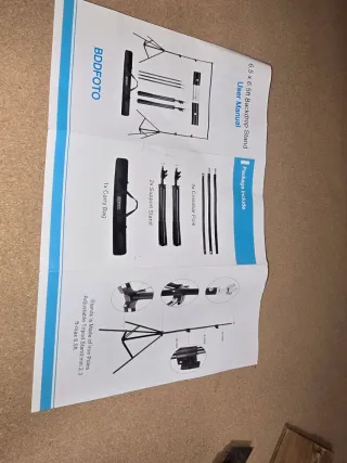 Soporte para fotos  trípode ajustable