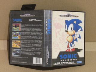 Sonic The Hedgehog Sega Mega Drive completo