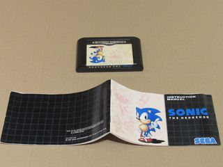 Sonic The Hedgehog Sega Mega Drive completo