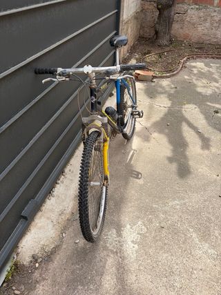 Bicicleta Boomerang Forest Negra y Azul