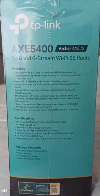 TP-Link AXE5400 Archer AXE75 Router