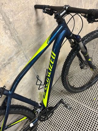 Bicicleta Specialized Rockhopper Azul/Amarillo