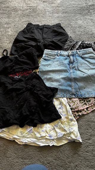 Lote!! gonne corte Zara XS