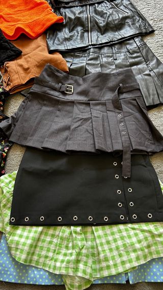 Lote!! gonne corte Zara XS