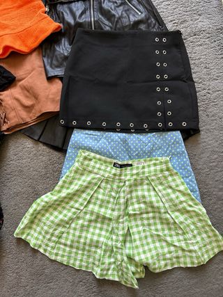 Lote!! gonne corte Zara XS