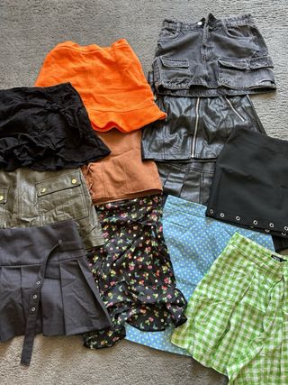 Lote!! gonne corte Zara XS