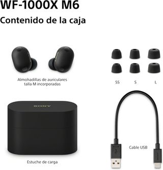 SONY WF-1000XM6 NOISE CANCELLING - NUEVOS