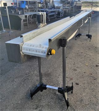 Cinta intralox en acero inox OMAR 5,70 metros