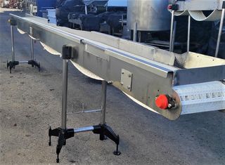 Cinta intralox en acero inox OMAR 5,70 metros