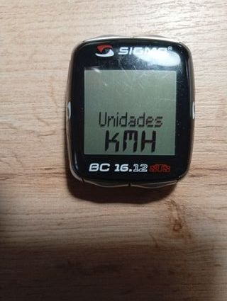 Ciclocomputador Sigma BC 16.12 STS