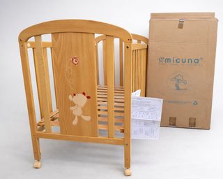 Cuna Madera Micuna + Colchón Látex