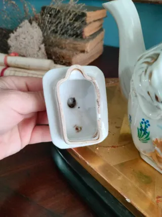 porcelana china siglo XIX? Tetera