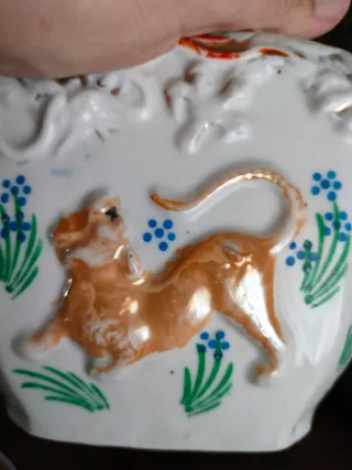 porcelana china siglo XIX? Tetera